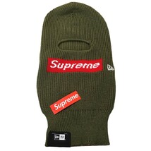 Supreme NEW ERA　 22AW Box Logo Balaclava ボックスロゴ バラクラバ ニット 帽子 ：8056000136791_画像1