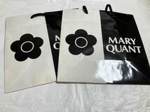 MARY QUANT ショップ袋 2枚 ★ マリークヮント マリクワ 紙袋 ショッパー_画像2