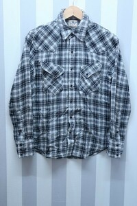 2-3824A/ラングラー×アメリカンラグシー S9095 長袖チェックガーゼウエスタンシャツWrangler AMERICAN RAG CIE