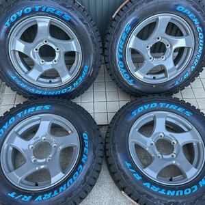 《オープンカントリーR/T》185/85R16◆105/103L◆16×5.5J+20◆《CST ハイパーJL 特注色》ジムニー JB64 ホワイトレター セメントグレー