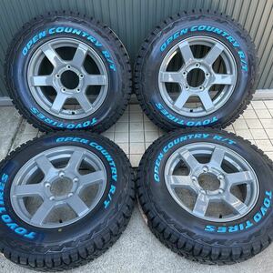 《オープンカントリーR/T》185/85R16◆105/103L◆16×5.5J+20◆《CST ハイパーJ6 特注色》ジムニー JB64 ホワイトレター セメントグレー◆