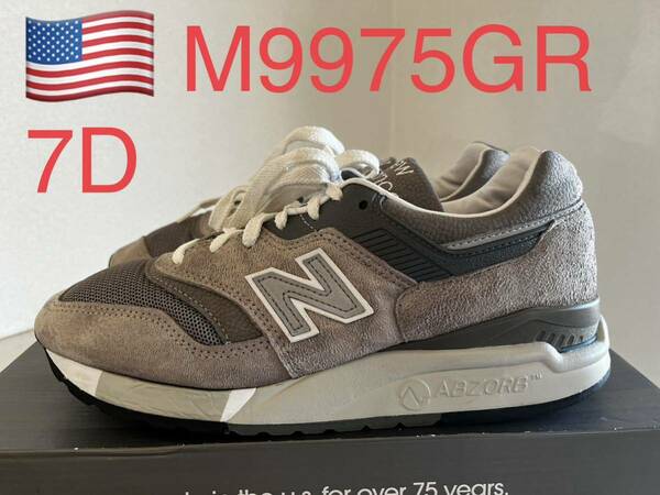 アメリカ製！NEW BALANCE M9975GR ニューバランス USA製 MADE IN USA