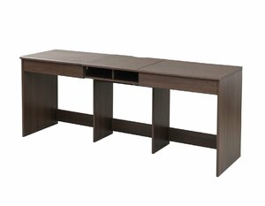 WIDE DESK 4 size is possible to choose 190cm Brown 