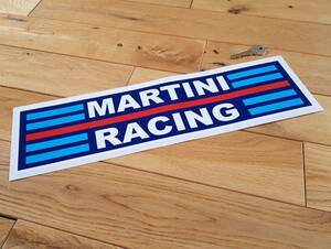 送料無料 Martini Racing Sticker マルティーニ ステッカー シール デカール 405mm x 108mm 2枚セット