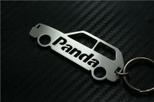 送料無料 Fiat PANDA フィアット パンダ キーホルダー 65mm