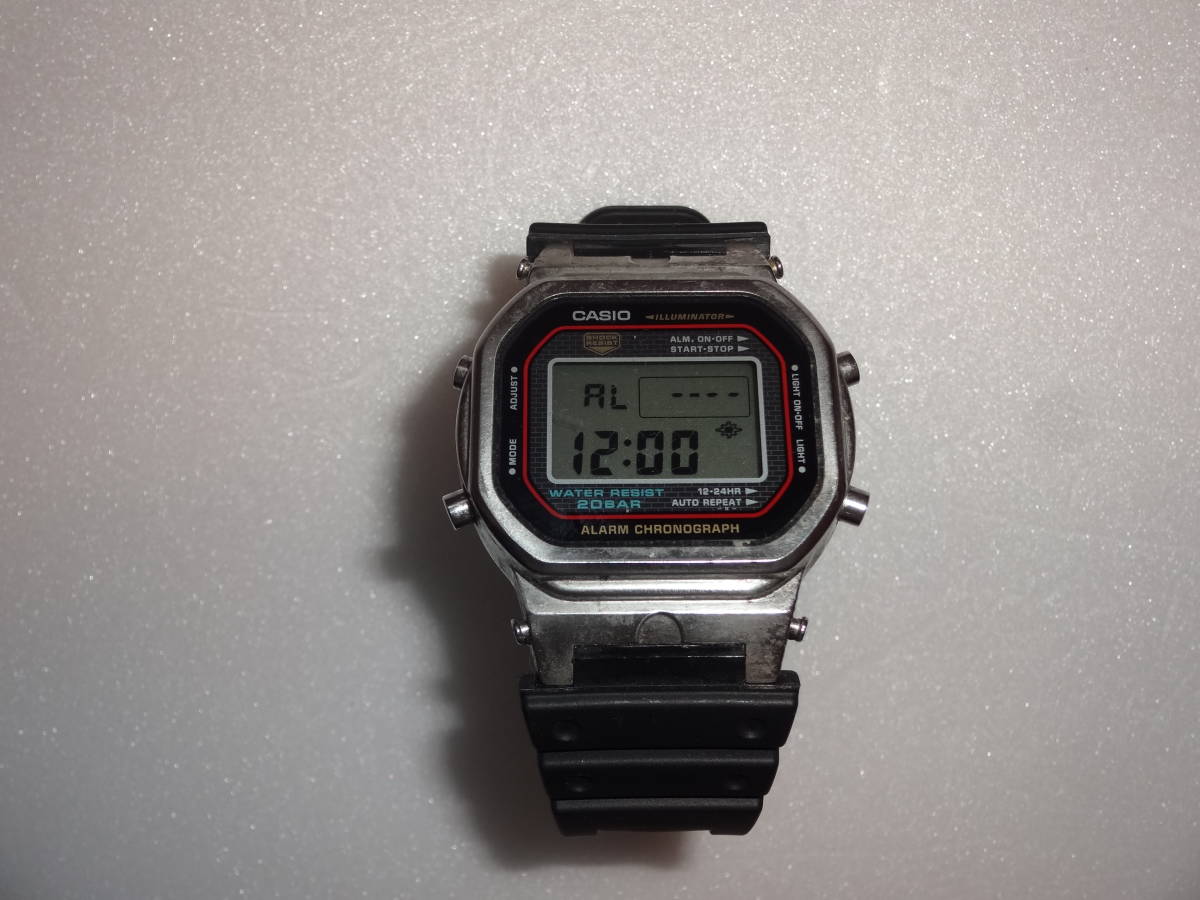 海外【海外CASIO G-SHOCK DW-5000-1JF 初号機DW-5000C復刻 腕時計