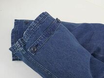 【送料無料 27%OFF】HOUSTON ヒューストン U.S.NAVY スラブデニム デッキパンツ NO.10072 VINTAGE WASH_Lサイズ（実寸115cm)_画像3