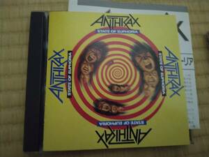 【P33D-20077】 ANTHRAX 　STATE OF EUPHORIA　アンスラックス