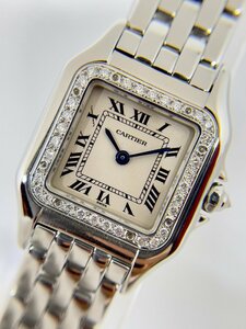 ◆外装仕上げ後 未使用品◆ カルティエ パンテールSM Cartier 稼働品 良品 スクエア ローマン レディース腕時計 カルティエ時計 パンテール