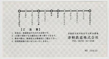 ★津軽鉄道★全線開業70周年記念　津鉄きしゃっこカーニバル１日フリーきっぷ★平成12年10月28日限り_画像2