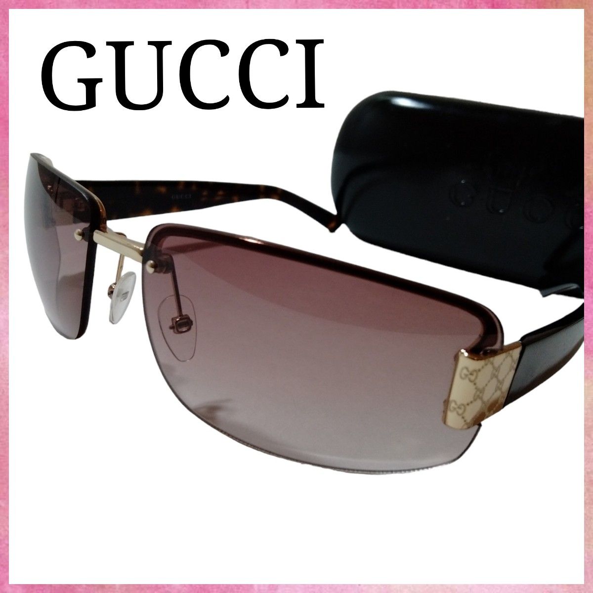 爆買い! 新品未使用 GUCCI(グッチ) サングラス 黒 GG0667S サングラス
