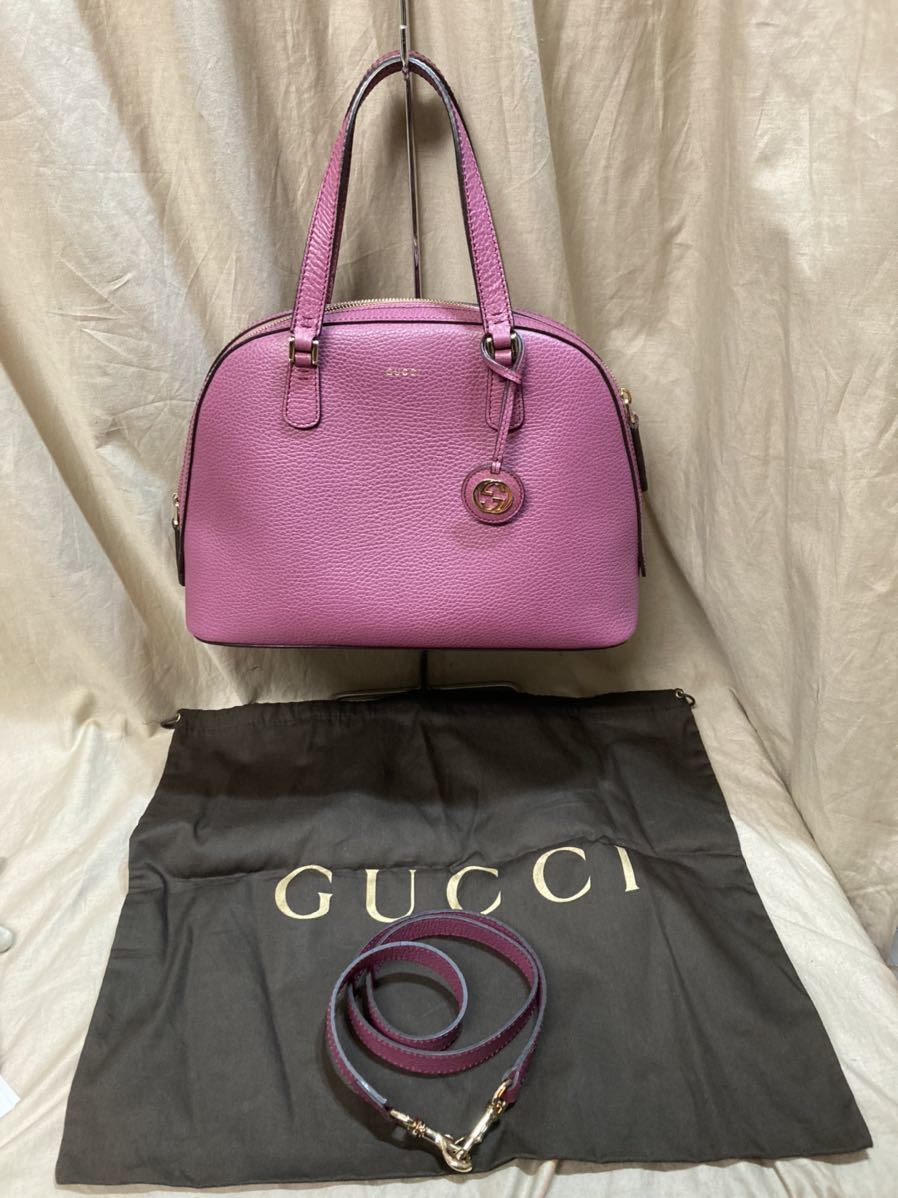 GUCCI レザーハンドバッグの値段と価格推移は?|2,109件の売買情報を ...