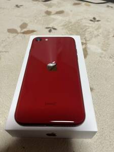 極美品☆iPhone SE 第3世代 64GB SIMフリー PRODUCT RED MMYH3J/A (A2782) 
