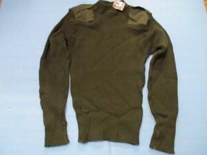 実物　US米軍 コマンドセーター OD　サイズ40