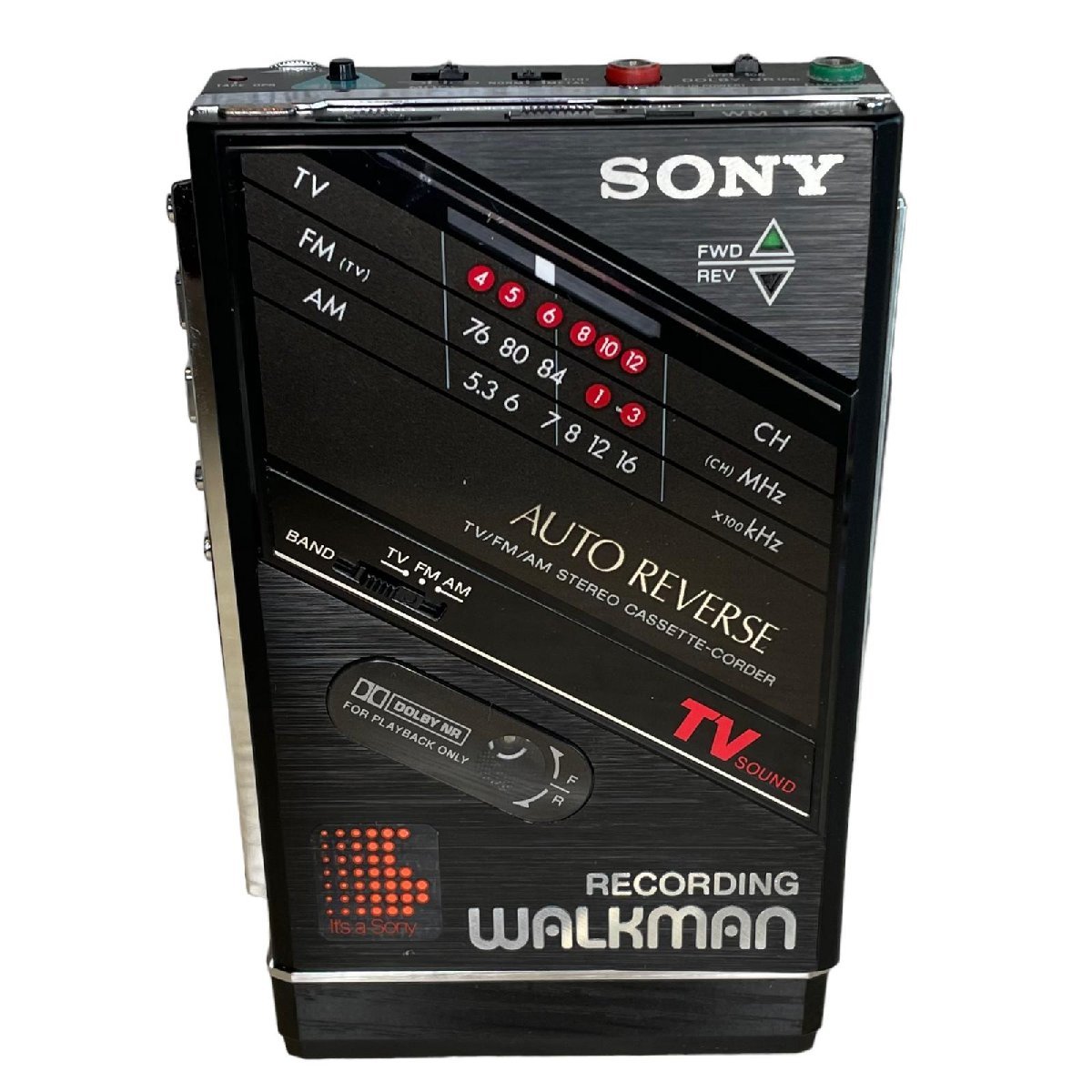 オータムセール ☆動作〇☆ SONY WALKMAN カセットプレーヤー WM-F202