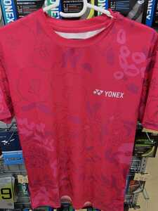 【16621 123 M】YONEX（ヨネックス）ユニTシャツ ローズピンク M 新品 未使用 タグ付き　バドミントン テニス 2023新商品