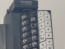 KEYENCE■PLC 出力ユニット 16点 ネジ端子台 トランジスタ (シンク) KV-B16TA シーケンサー 制御 キーエンス_画像4