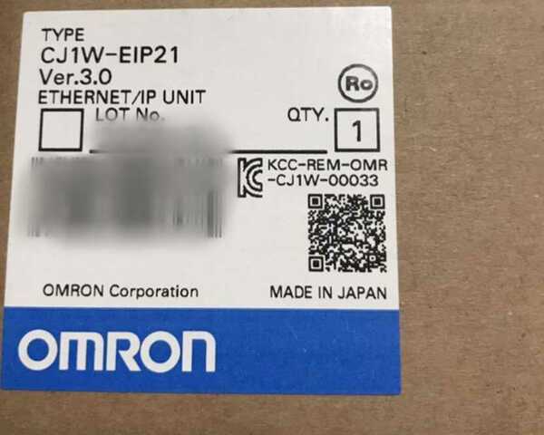 新品未開封　オムロン　CJ1W-EIP21　シーケンサー