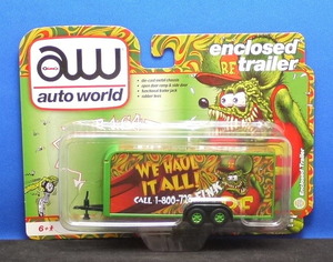 クローズド トレーラー Rat Fink （1/64スケール ダイキャスト AWSP106）