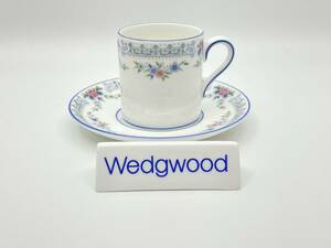 WEDGWOOD ウェッジウッド ROSEDALE Coffee Cup & Saucer ローズデール コーヒーカップ&ソーサー *L345