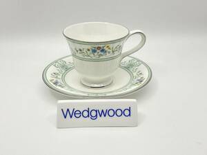 WEDGWOOD ウェッジウッド AGINCOURT Coffee Cup & Saucer アジャンクール コーヒーカップ&ソーサー R4471 *L342