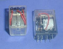 ミニパワーリレー　オムロン　OMRON MY3-0 (DC6V)　２個セット_画像1