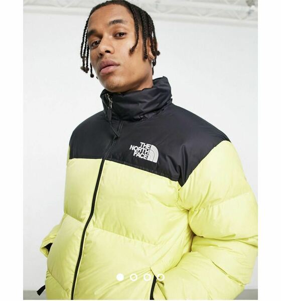 新品 日本未発売 海外正規品 THE NORTH FACE 1996 RETRO NUPTSE JACKET Sサイズ YELLOW ノースフェイス ヌプシジャケット ダウンジャケット