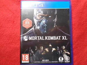 ★即決★起動画像有★　MORTAL KOMBAT　XL　　PS4　ソフト　198　モータルコンバット