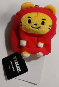 TRUZ　LINE　FRIENDS　モアプラスマスコット　LAWOO　ラウ　YOON JAE HYUK　約10cm　送料￥200～　TREASURE　タグ付　ぬいぐるみ