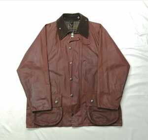 00s　Barbour　beaufort　c44 ブリック　バブアー　ビューフォート　ブラウン　赤茶　レンガ　イギリス製　2000年代　