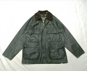 80s Barbour bedale　c38◎Mint バブアー　ビデイル　4ポケット　セージ 3クラウン　