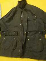 90sデッドストック BARBOUR SOLWAY ZIPPER c44 1995 バブアー ソルウェイジッパー 3クラウン_画像9