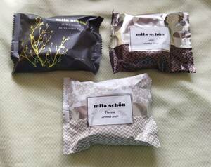 [ новый товар ][ бесплатная доставка ]mila schon/ Mira * Sean aroma мыло 3 вид 3 шт. комплект каждый 80g