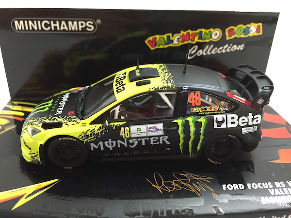 Ford Focus RS WRC Stobart Valentino Rossi RAC Rally 2008 Ltd Ed MIB 400088146 for sale online 