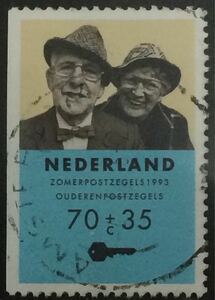 オランダ切手1993年★夏の切手(エルダーニー)70c 35c