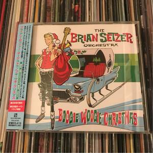 BRIAN SETZER 帯付CD CHRISTMAS ロカビリー