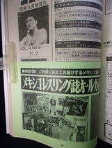 同梱OK◇別冊ゴング(昭和57年/1982年9月号)ミルマスカラスvs鶴田/ピンナップ「ハンセン&アンダーソン」メキシコレスリング誌ガイド付_画像4