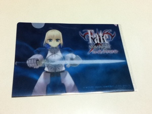 Fate/stay night ミニクリアファイル 月刊少年エース ノベルティグッズ A6