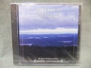 ★未開封 シベリウス・交響曲第2番＆フィンランディア / カラヤン★The CD Club