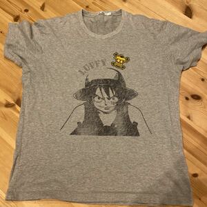 ワンピース ルフィ TシャツXL UNIQLO