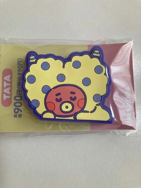 【BT21 TATA】ファミマ限定 オリジナルラバーマグネット