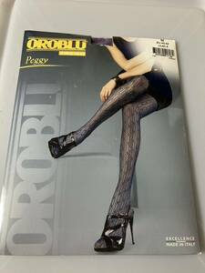 【送料無料】 OROBLU trend peggy M eu 40-42 lilac 4 20デニール パンスト パンティストッキング 紫 パープル オロブル 柄 panty stocking