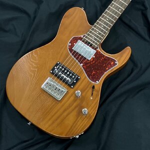 GrassRoots G-THROBBER-DX See Thru Brown glass roots electric guitar 