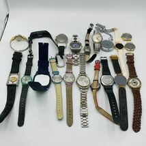 HG1 262 時計20点 まとめ売り まとめて 大量 腕時計 懐中時計 SEIKO セイコー FOSSIL フォッシル デジタル スマートウォッチ カレンダー TY_画像6