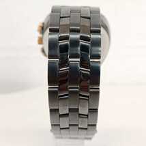 SONNE ゾンネ メンズ腕時計 腕時計 時計 黒文字盤 トノー型 クロノグラフ デイト表示 クォーツ クオーツ 箱付き 3針 WK_画像5