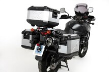 ヘプコ＆ベッカー XPLORER 3BOXセット トップケース45+サイドケース30 シルバー SUZUKI_画像1