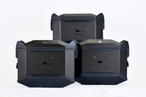 ヘプコ＆ベッカー XCEED 3BOXセット トップケース サイドケース ジェットブラック SUZUKI