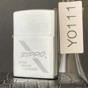 ZIPPO CANNED BOTTOM Brushed Chrome オイルライター　ジッポー　07年製　Y0111