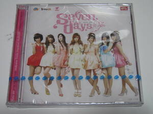 タイポップス　Sevendays　アルバム「Seven　days」タイ現地版未開封　2009年