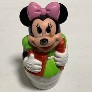 Disney ディズニー ミニーマウス PVC ミニフィギュア アメトイ ビンテージ